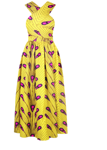 2023 Women's Summer Dress - African Print Multi-Wear